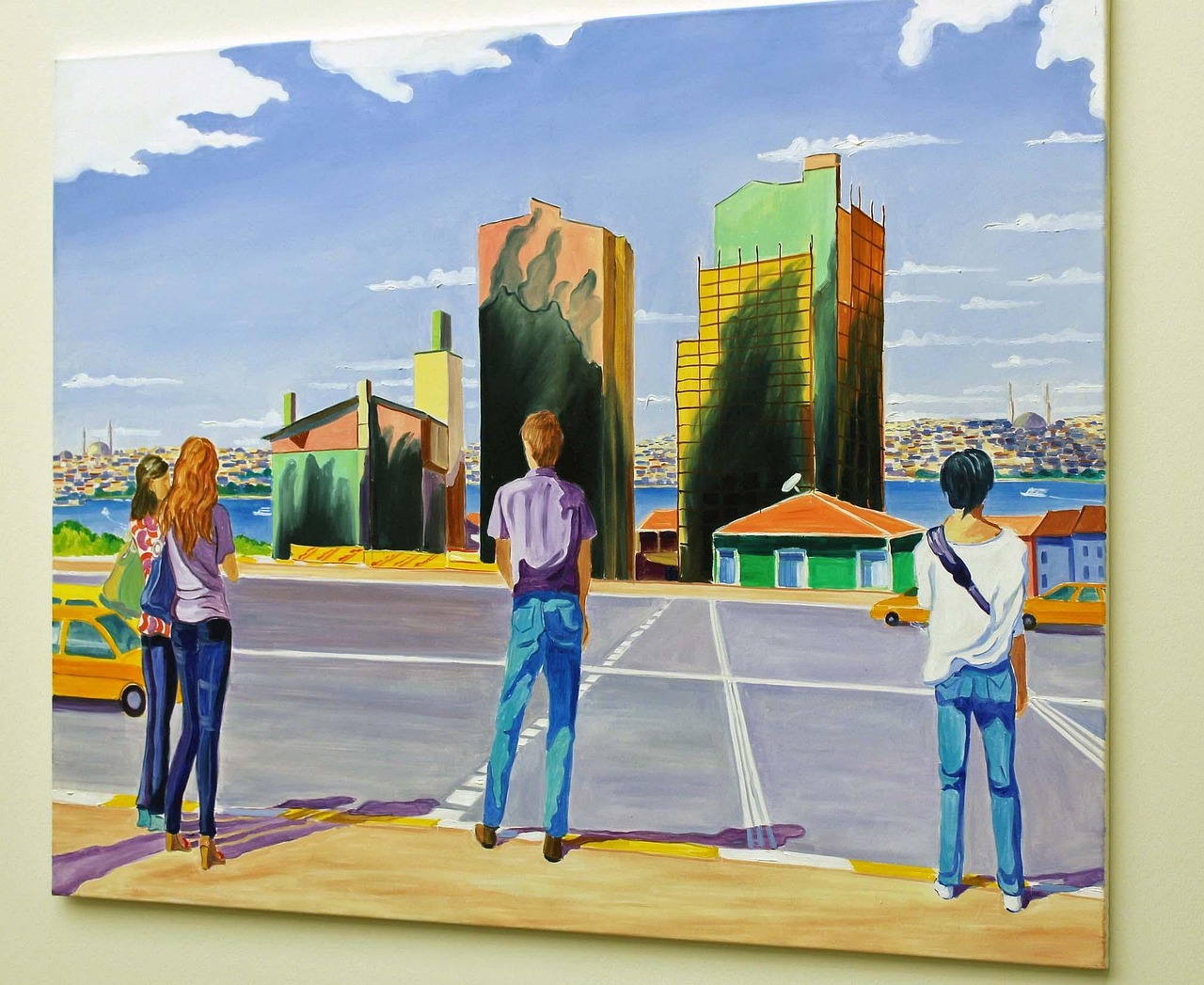 艺术与激情的碰撞，绘画比赛精彩瞬间图片展